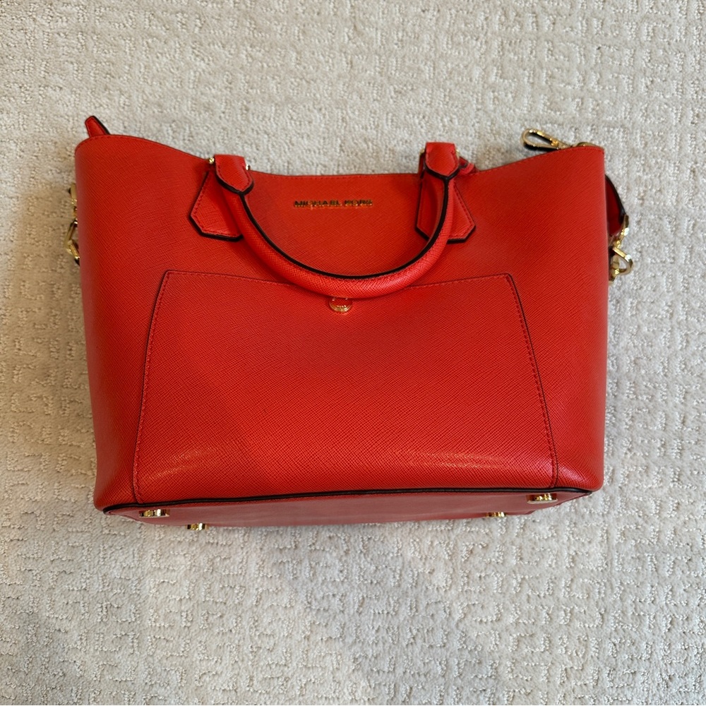 Michael Kors Vibrant Red Tote Bag